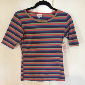 XS LuLaRoe Gigi top NWT